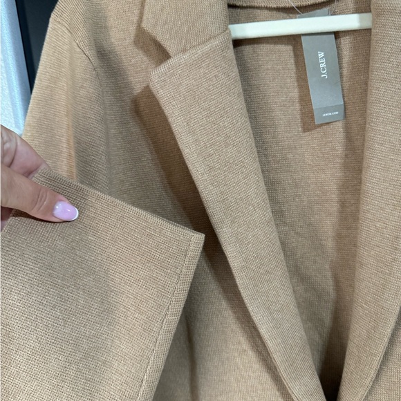 NWT 
J Crew Schoolboy Sweater Blazer, size small, chestnut color - Picture 4 of 9